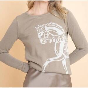 NEW RONNER DESIGN martina sweater in taupe